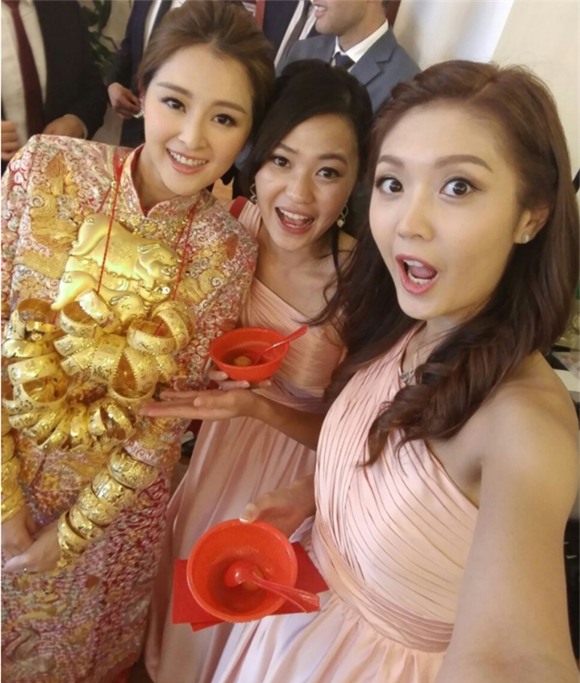 Hoa hậu Hồng Kông Trương Danh Nhã đám cưới 7