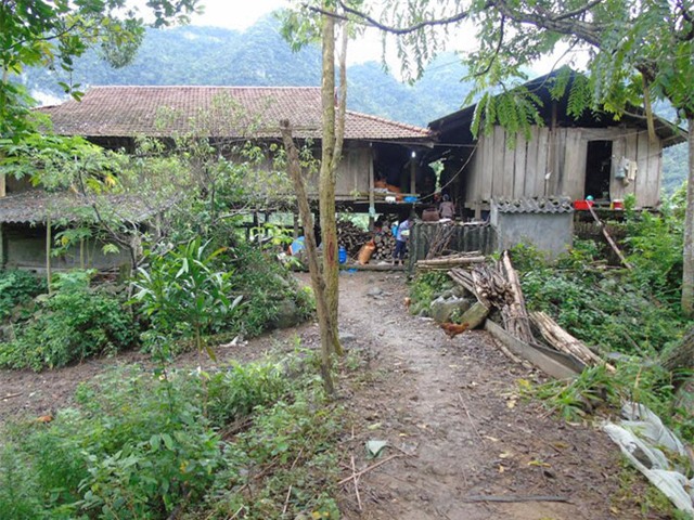 Căn nhà nơi xảy ra án mạng