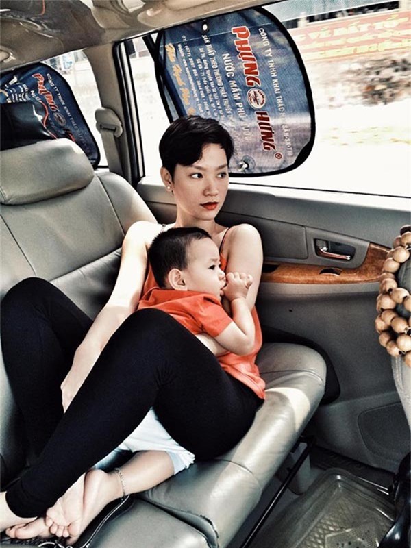 Kết quả hình ảnh cho trà my idol và chồng con