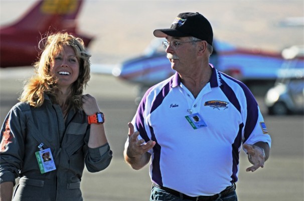 Nữ phi công Heather Lucky Penny. (Ảnh: Washington Post)