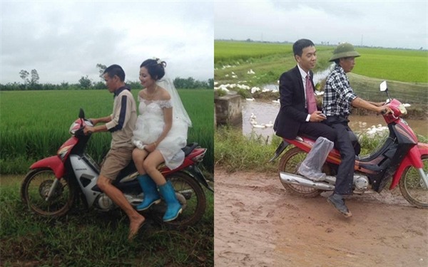 những màn rước dâu bá đạo