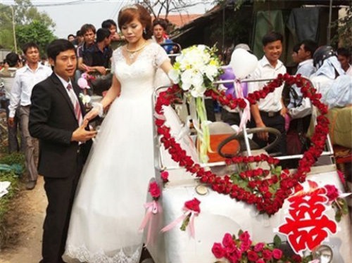 những màn rước dâu bá đạo