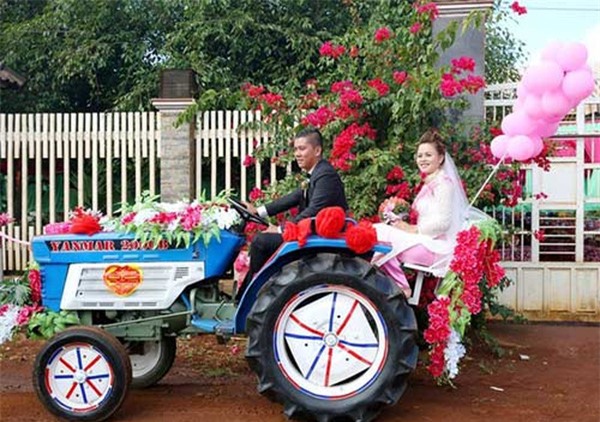 những màn rước dâu bá đạo