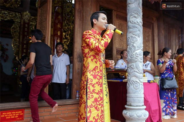 Cập nhật: Các nghệ sĩ đến thăm đền thờ Tổ trị giá 100 tỷ của Hoài Linh - Ảnh 10.