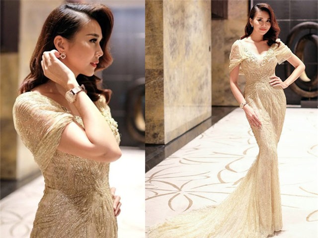 chiec vay khien cac sao viet nhu