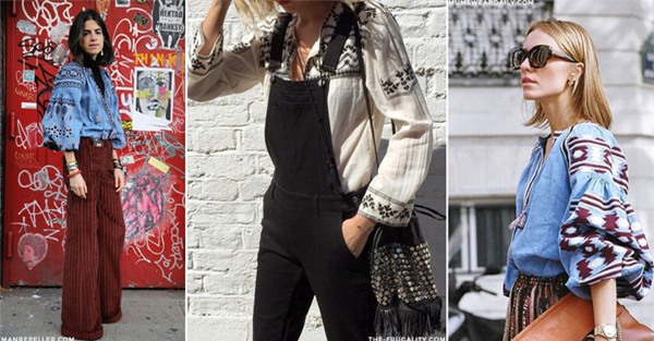 trang phục mùa thu