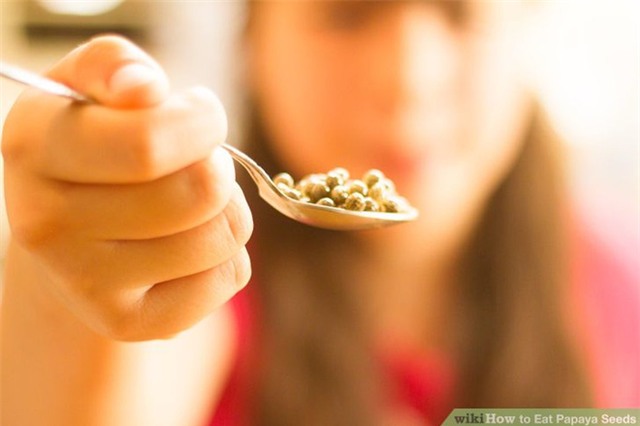 Ăn 1 thìa hạt đu đủ/ngày để phòng ung thư, bảo vệ gan và thận - Ảnh 2.