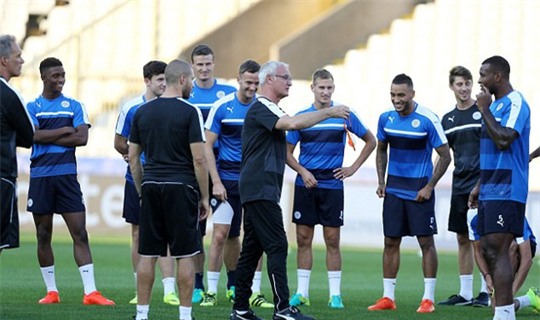 Không khí vui vẻ của Leicester tại Bỉ