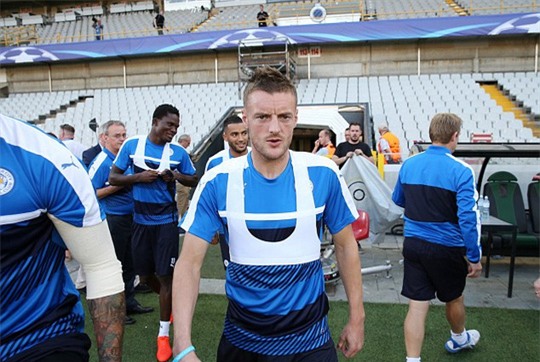 Tiền đạo Vardy có dấu hiệu sa sút mùa này