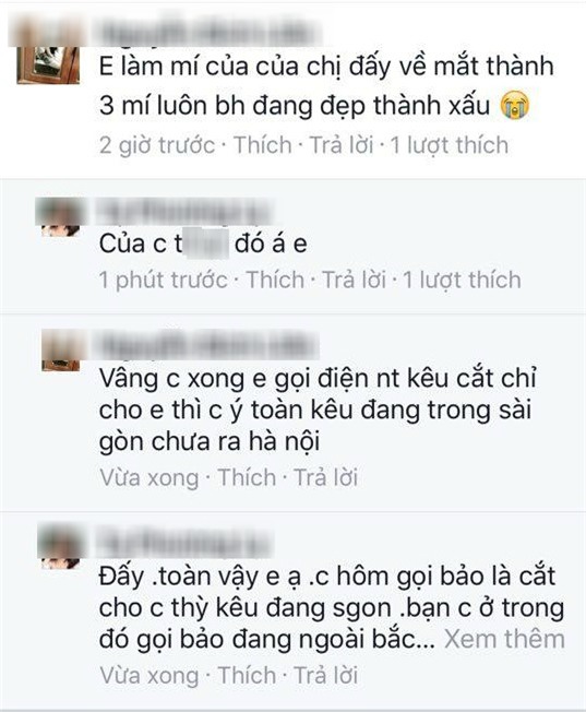 cô gái trẻ thẩm mỹ má lúm bị hỏng