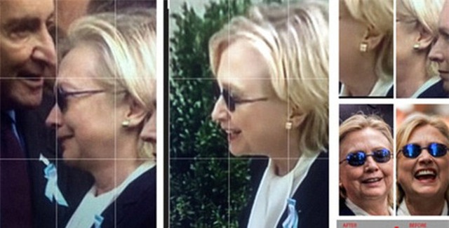 Nghi án người đóng thế bà Hillary Clinton