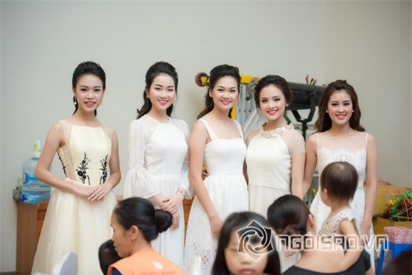 Hoa hậu Mỹ Linh dự tiệc trung thu 7