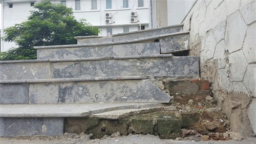 anh: sut lun, nut do tai ngoi truong hien dai bac nhat ha noi hinh anh 7