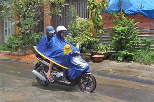 Áo mưa đôi