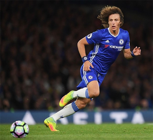 David Luiz đổ máu ở trận đầu khoác áo Chelsea mùa này - Ảnh 4.