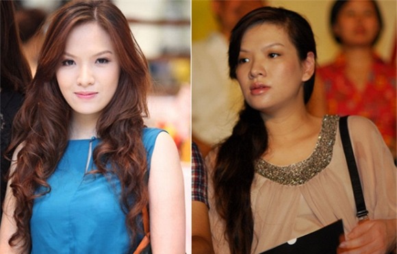 Sao Việt xuống sắc khi mang bầu  2