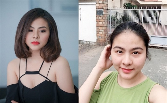 Sao Việt xuống sắc khi mang bầu