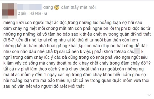 Cô gái trong bức ảnh tháo chạy khỏi quán karaoke: Chúng tôi bảo nhau lột áo ngực ra dấp nước bịt mũi để không bị - Ảnh 2.