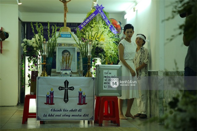 Sao Việt đau buồn đến viếng tang lễ nghệ sĩ Minh Thuận - Ảnh 5.