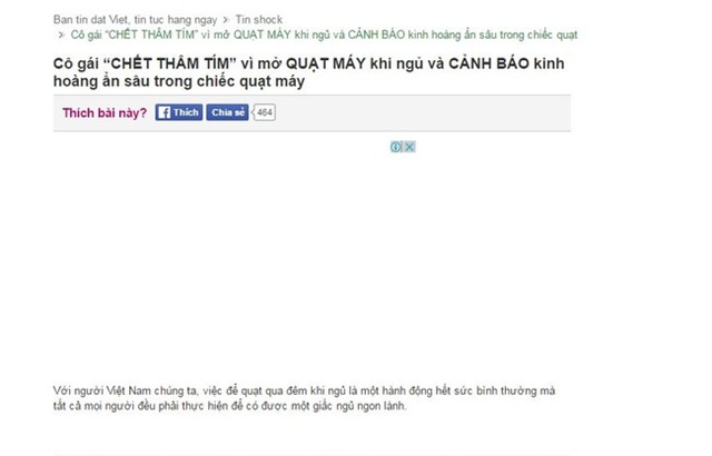 Cô gái ngủ trưa ở Sài Gòn bất ngờ trở thành nạn nhân chết thâm tím vì mở quạt - Ảnh 2.