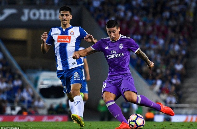 James Rodriguez tỏa sáng, Real Madrid đòi lại ngôi đầu từ tay Barca - Ảnh 6.