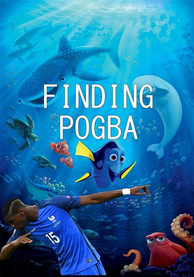Anh che Pogba va Mourinho lan truyen tren mang hinh anh 2
