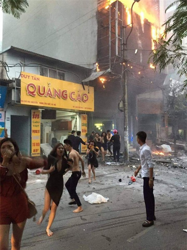 vụ cháy ở Nguyễn Khang