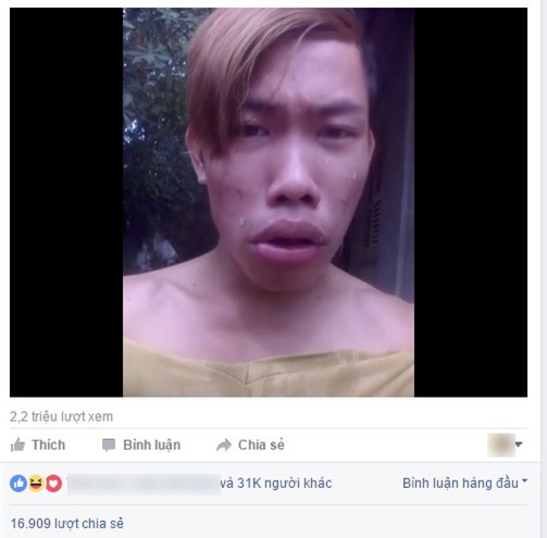 Quay clip vừa khóc vừa tâm sự nhớ người yêu, anh chàng được phong là thánh lầy của năm - Ảnh 2.