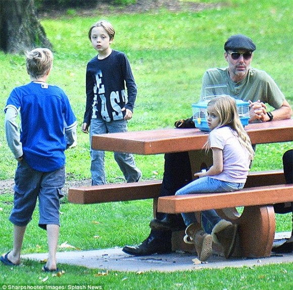 Các con ruột của Angelina Jolie - Brad Pitt ra sao trước vụ ly hôn của bố mẹ? 5