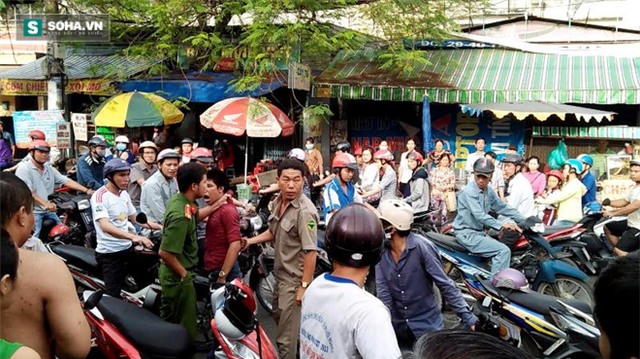 Cô gái dùng mũ bảo hiểm đánh tới tấp tên cướp giữa phố Sài Gòn - Ảnh 2.