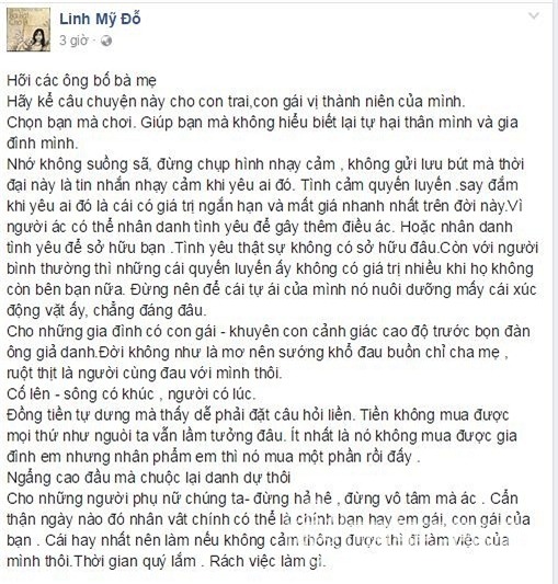 Hoàn cảnh của hoa hậu Phương Nga  1