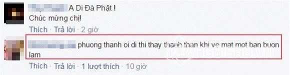 Phương Thanh bị fan trách 2