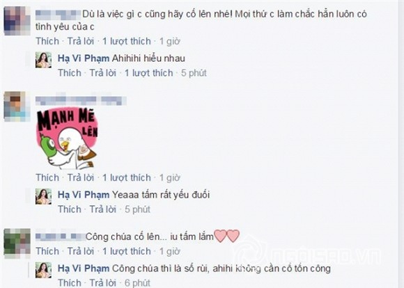 Hạ Vi ghen với Hồ Ngọc Hà 3