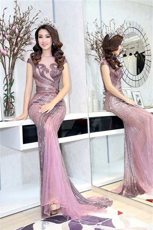hoa hau my linh dep khong ty vet, khien ai cung phai nguoc nhin - 9