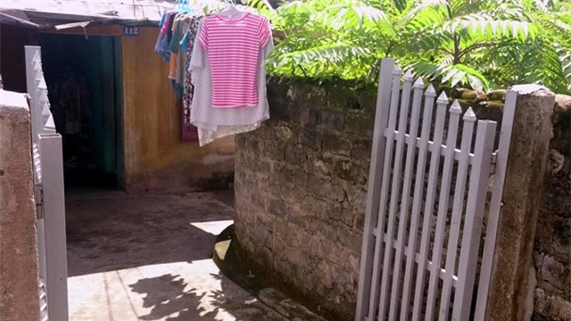 Ngôi nhà theo người dân là nơi Dũng ở cùng vợ và 2 con trai