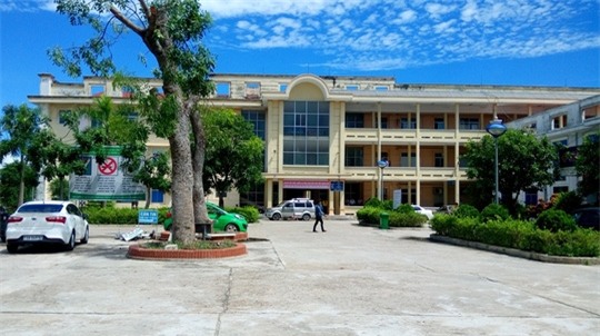 Bệnh viện Đa khoa Bắc Quảng Bình nơi xảy ra vụ việc