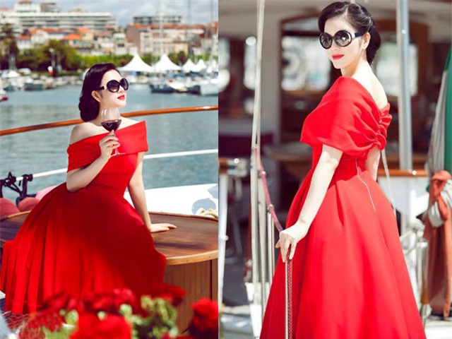 nhung chiec vay do tung gay bao truyen thong cua ly nha ky - 4