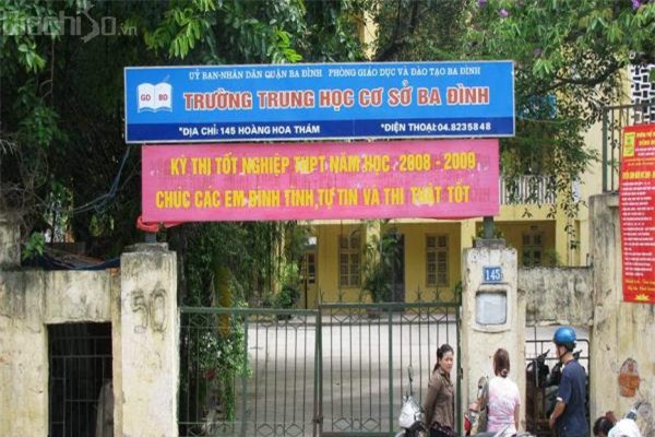 Trường THCS Ba Đình bị hack hệ thống nhắn tin điện tử và gửi tin nhắn đi với nội dung xấu. Ảnh TL