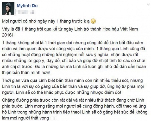 Đỗ Mỹ Linh sau khi đăng quang  2