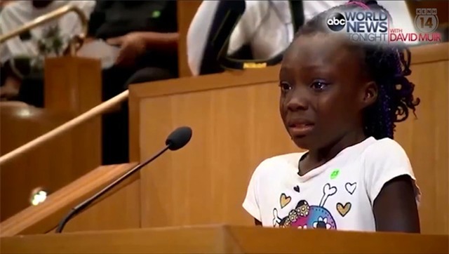 Bài phát biểu của bé gái da màu 9 tuổi gây chấn động trên toàn nước Mỹ - Ảnh 3.