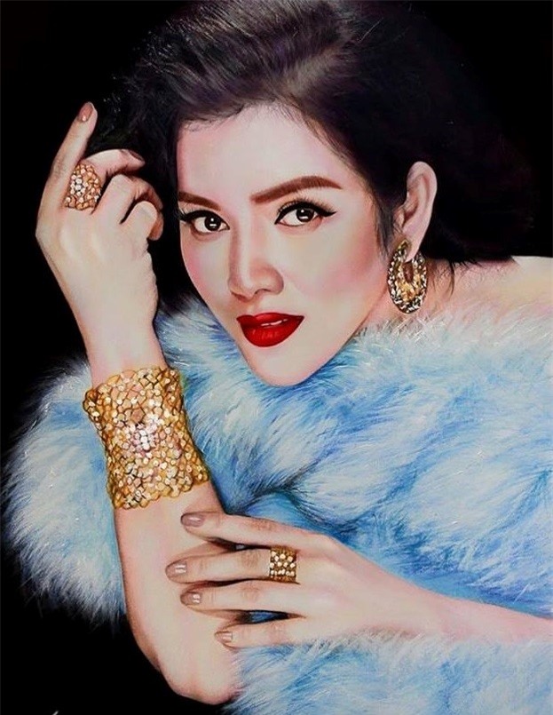 Nam sinh 16 tuoi ve chan dung sao Viet song dong nhu that hinh anh 5