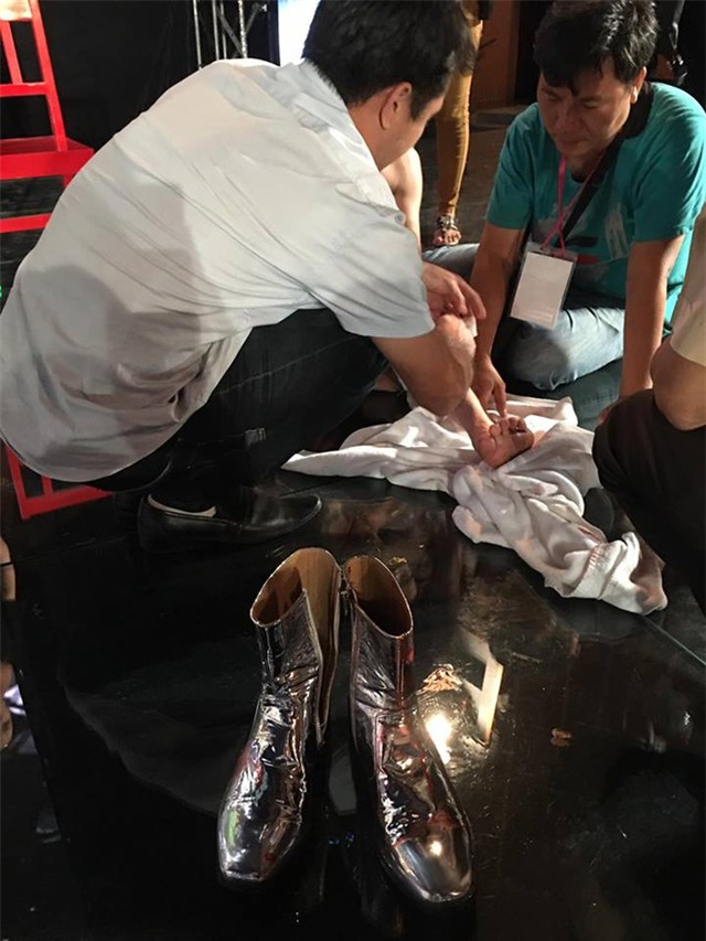 Đàm Vĩnh Hưng cấp cứu trong đêm, khâu 6 mũi - Ảnh 1.