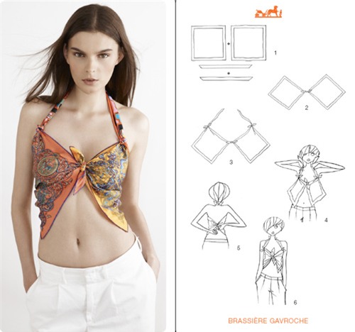 biến khăn thành áo