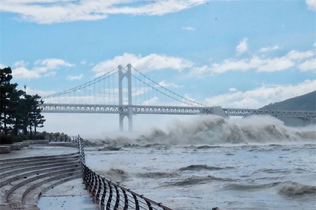 Cảnh tượng ngập lụt, đổ nát kinh hoàng sau bão tại siêu đô thị Hàn Quốc - Ảnh 26.