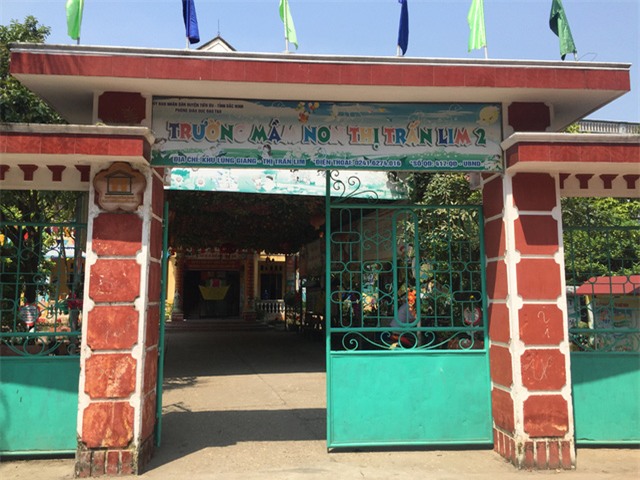 Trường mầm non thị trấn Lim 2 (huyện Tiên Du, tỉnh Bắc Ninh).