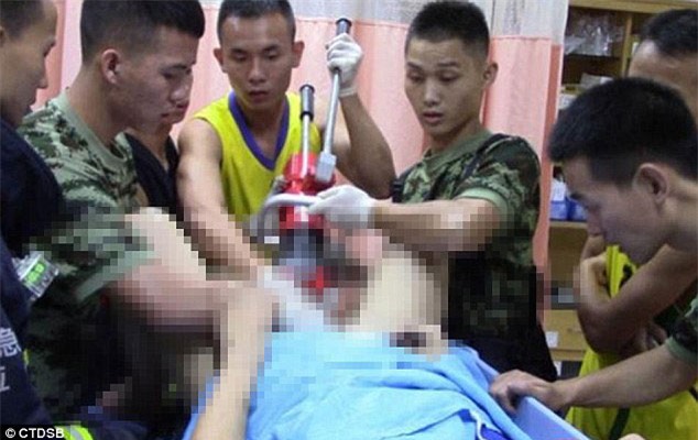 Nam châm, giải cứu, Trung Quốc, cứu hộ