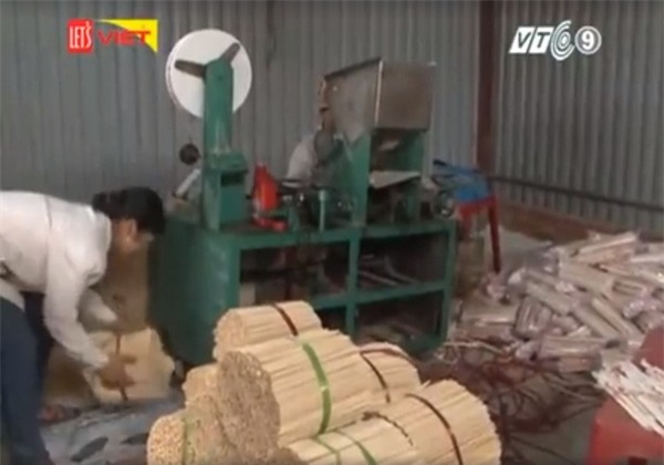 Rùng mình đũa dùng 1 lần được ngâm tẩm bằng lưu huỳnh độc hại