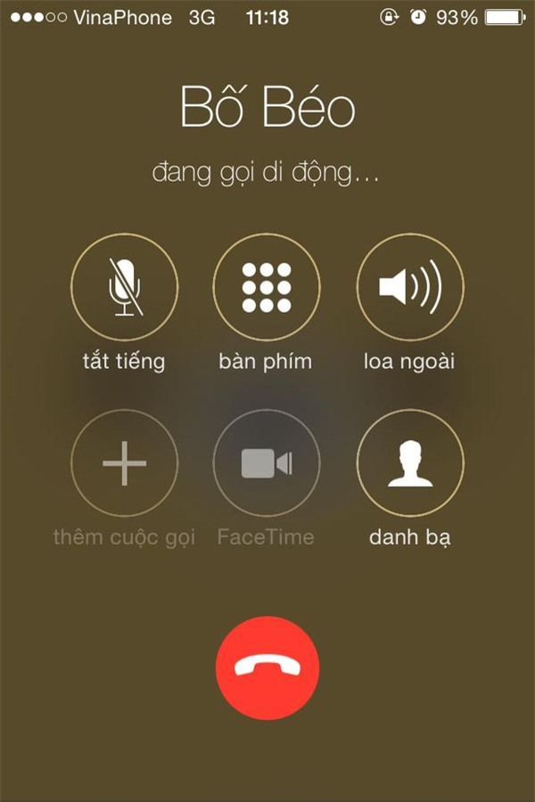 lưu tên chồng trong điện thoại