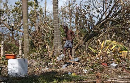 Cảnh hoang tàn và chết chóc ở Haiti sau cơn bão lịch sử Matthew - 13