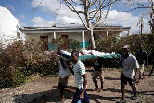 Cảnh hoang tàn và chết chóc ở Haiti sau cơn bão lịch sử Matthew - 6
